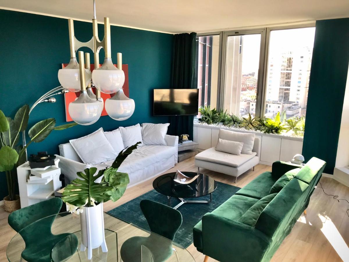 Central Penthouse With Spectacular Sea And City Views Génova Exterior foto